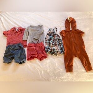 Bundle of Assorted 6-12m Assorted Baby Clothes